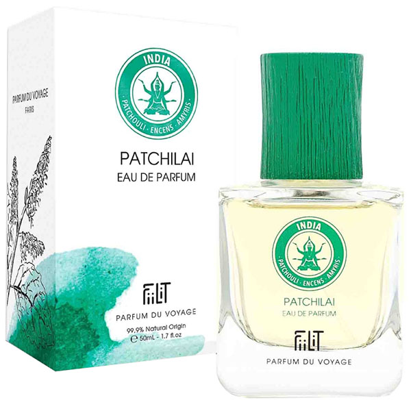 Парфюмированная вода Унисекс Fiilit Parfum Du Voyage India Patchilai 11мл к востоку от эдема