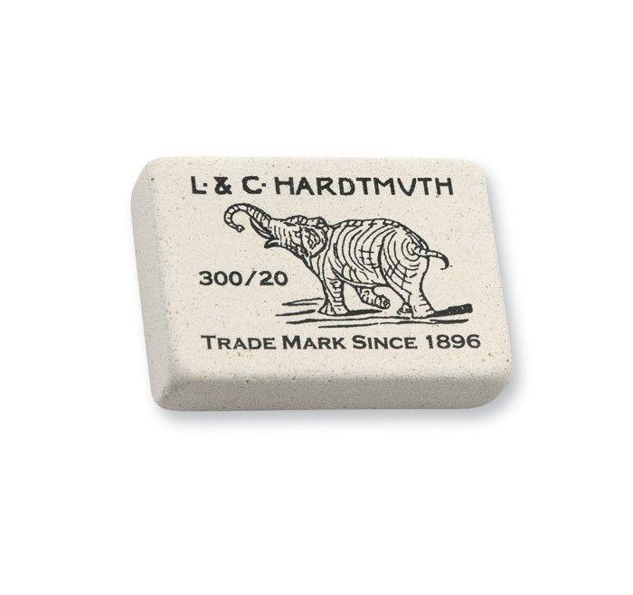 

Ластик Koh-I-Noor Elephant 300/20 прямоугольный каучук 45x32x12мм 20шт, Белый