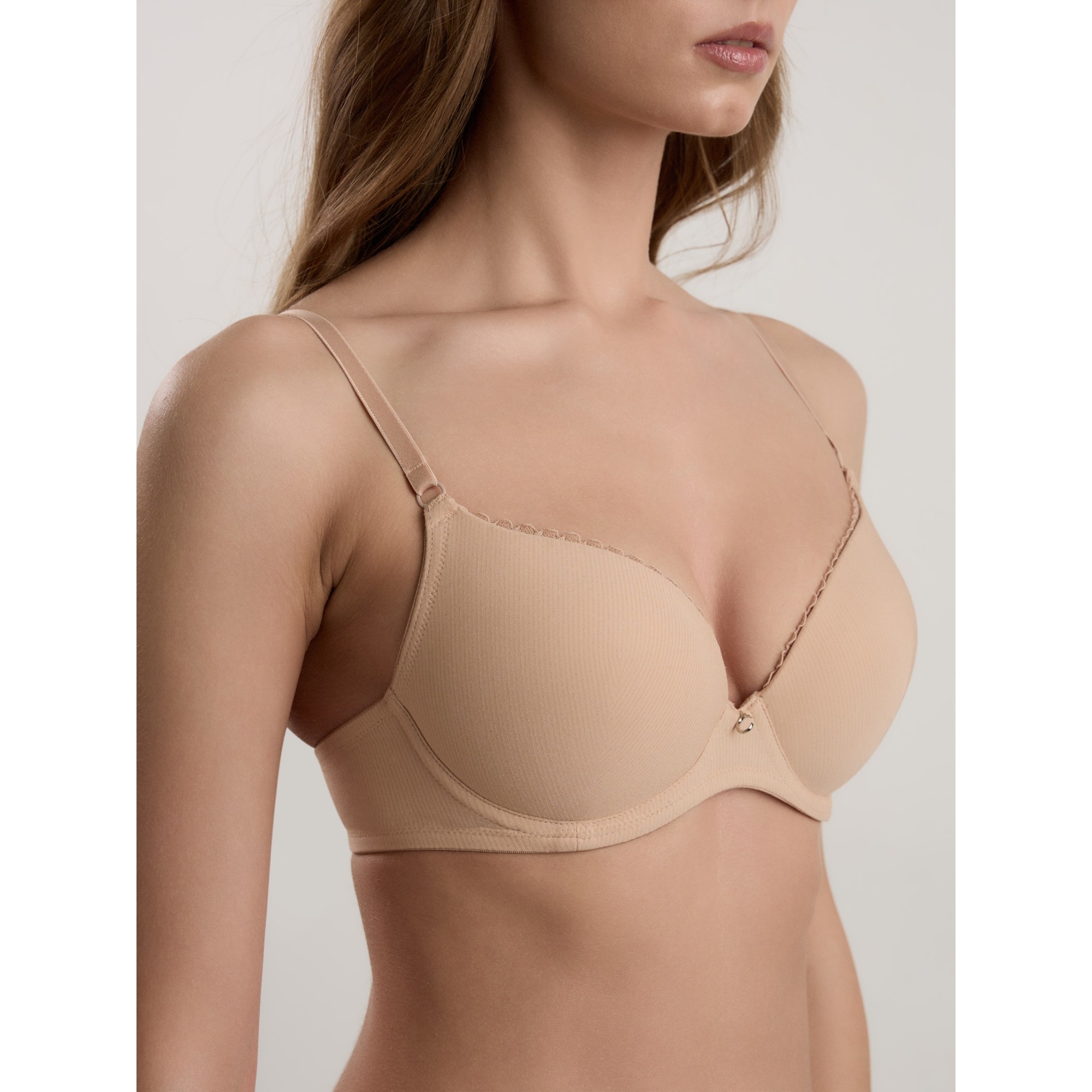 

Бюстгальтер женский Conte Lingerie Weekend RB0004 бежевый 80E, Weekend RB0004