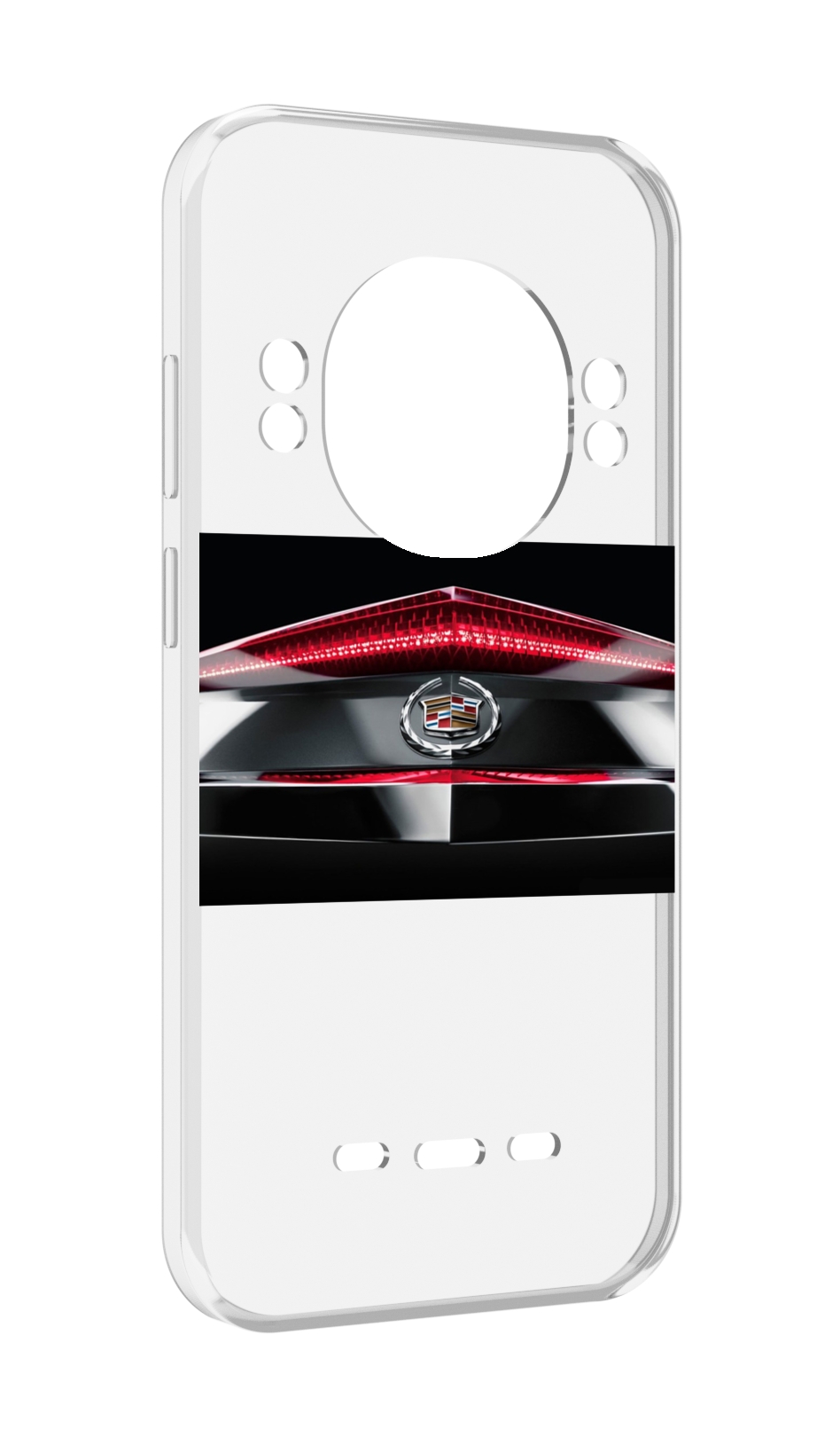 

Чехол MyPads cadillac 3 мужской для UleFone Power Armor 16 Pro, Прозрачный, Tocco