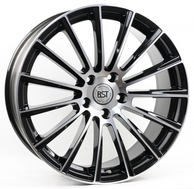 

Колесный диск Tech-line RST R108 (BD) 8xR18 ET43 5*112 D66.6, Черный;серебристый