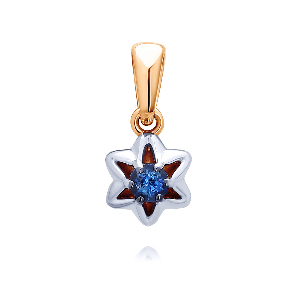 

Кулон из красного золота ADAMAS 34041731/01-А50ДЧ-542, сапфир, 34041731/01-А50ДЧ-542