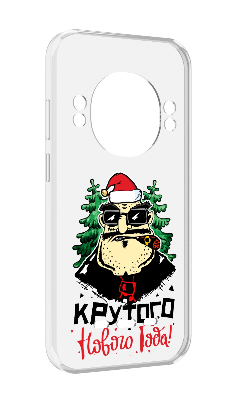 

Чехол MyPads Крутого нового года 2023 для UleFone Power Armor 16 Pro, Прозрачный, Tocco