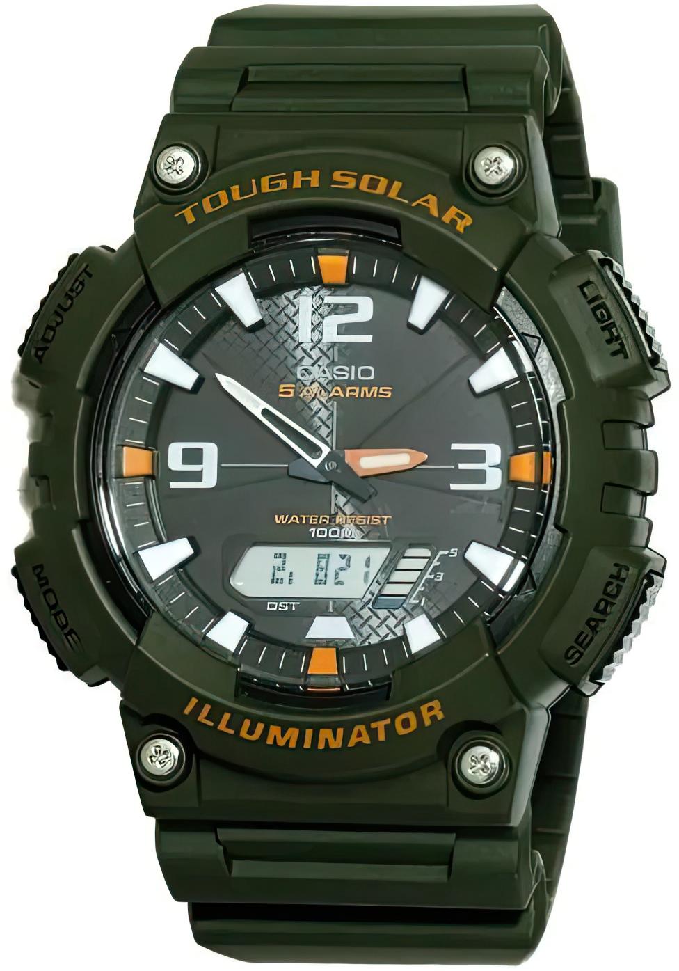 

Наручные часы мужские Casio AQ-S810W-3A, AQ-S810W-3A