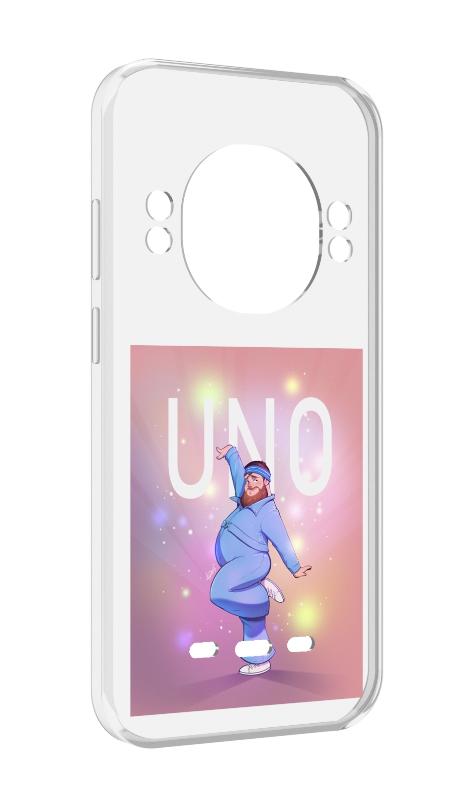 

Чехол MyPads UNO-танцор для UleFone Power Armor 16 Pro, Прозрачный, Tocco