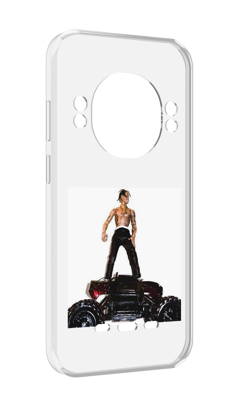 

Чехол MyPads Travis Scott - Rodeo для UleFone Power Armor 16 Pro, Прозрачный, Tocco