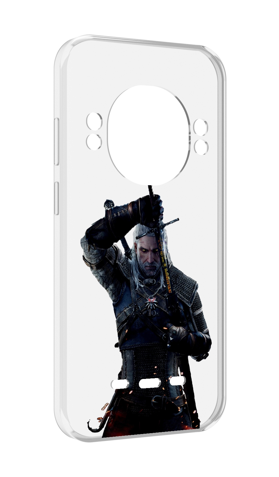 

Чехол MyPads The-Witcher-3-Ведьмак для UleFone Power Armor 16 Pro, Прозрачный, Tocco
