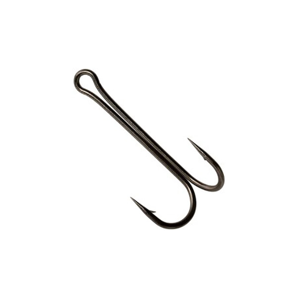 Kujira fishing hooks Крючок двойной (двойник) KUJIRA 520 BN (Размер # 2; 10шт )