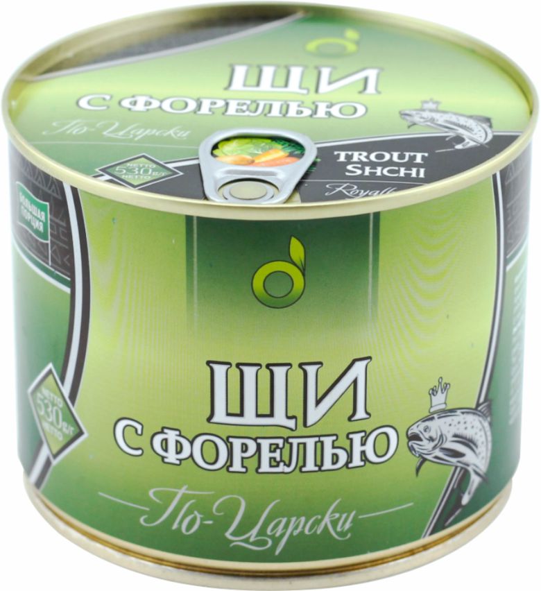 Щи Ecofood с форелью по-Царски, 530 г