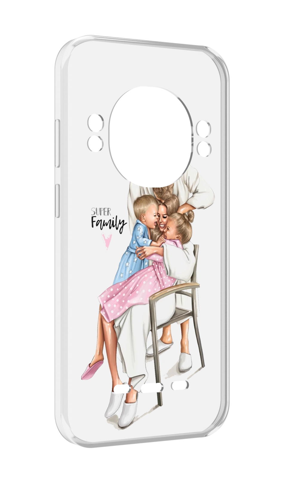 

Чехол MyPads Super-family для UleFone Power Armor 16 Pro, Прозрачный, Tocco