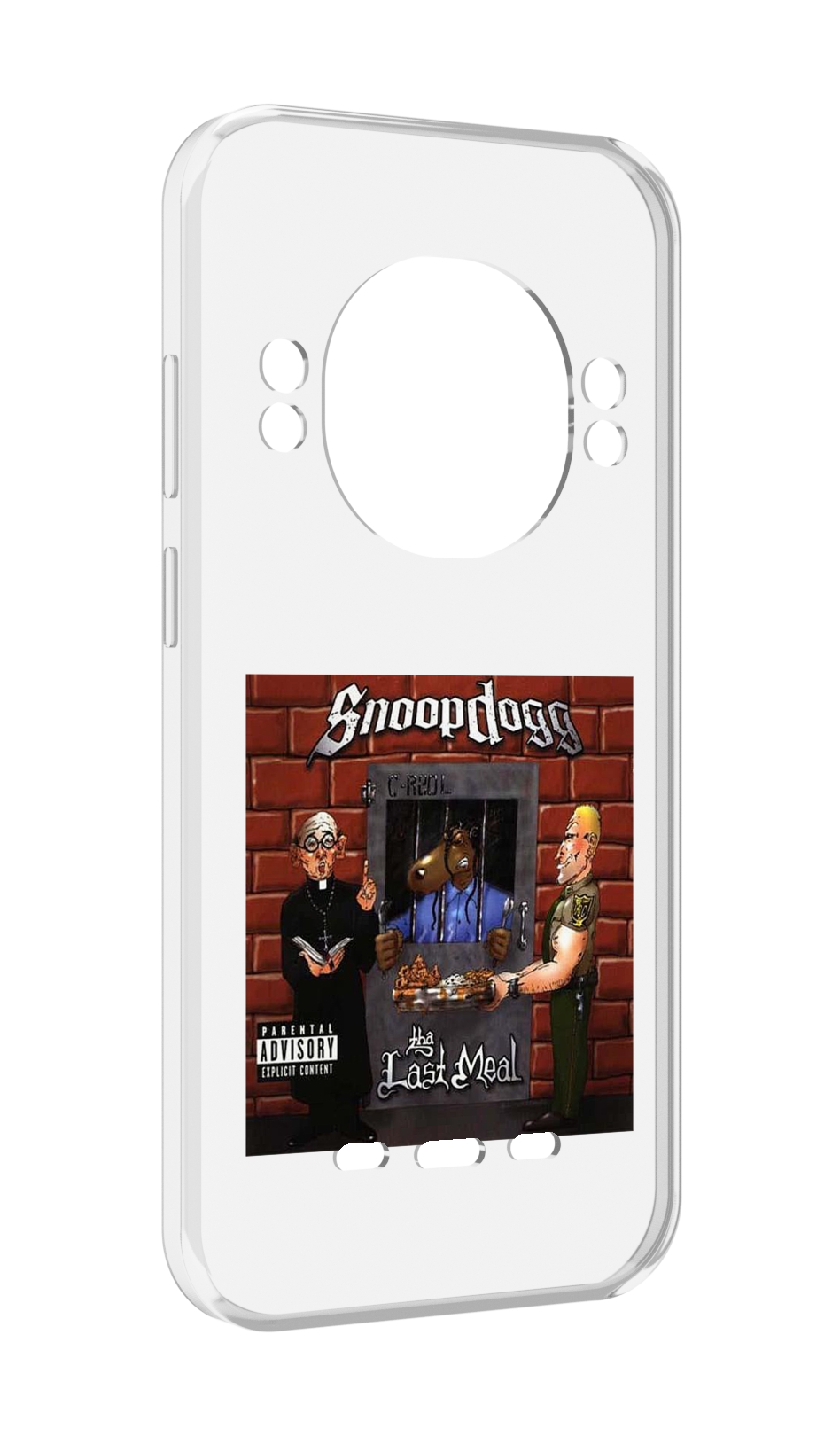 

Чехол MyPads Snoop Dogg THA LAST MEAL для UleFone Power Armor 16 Pro, Прозрачный, Tocco