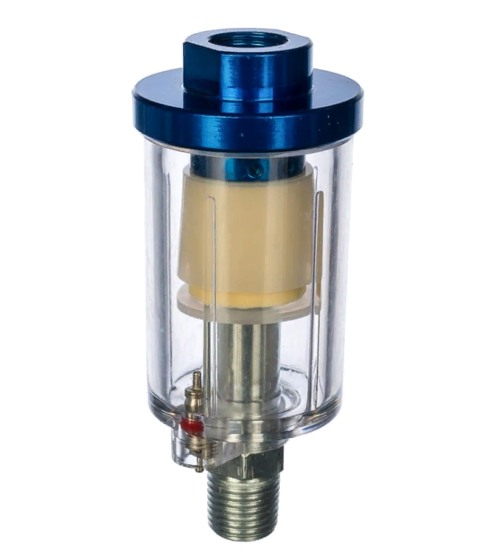 Мини-фильтр влагоотделитель (5 мкм; 8 бар; 1/4) HUBERTH RP208043 воздушный фильтр для ременного компрессора pegas pneumatic