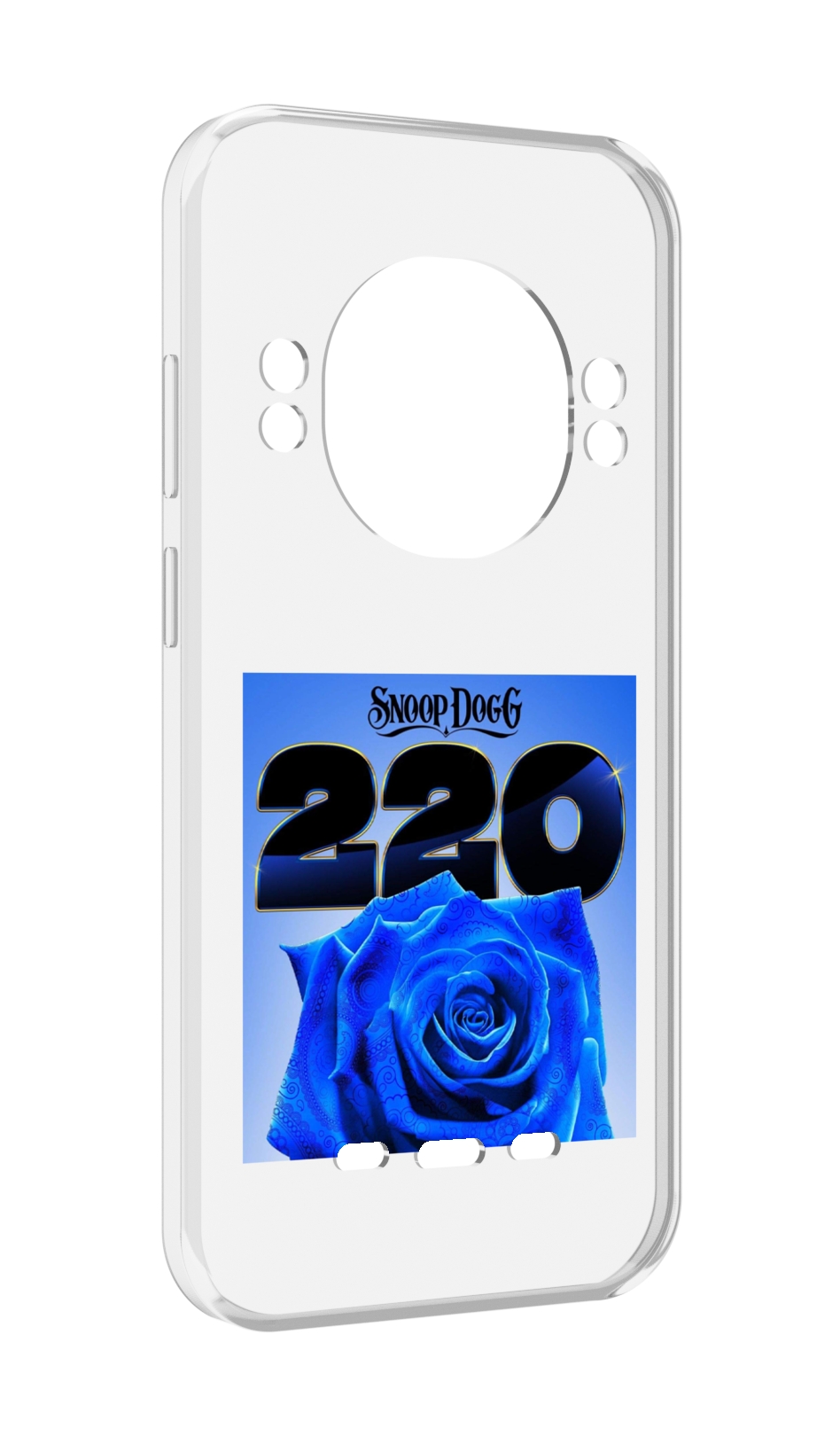 

Чехол MyPads Snoop Dogg 220 для UleFone Power Armor 16 Pro, Прозрачный, Tocco