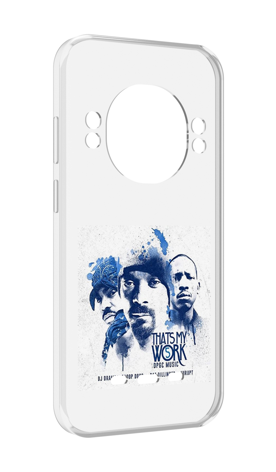 

Чехол MyPads Snoop Dogg THAT’S MY WORK VOL для UleFone Power Armor 16 Pro, Прозрачный, Tocco