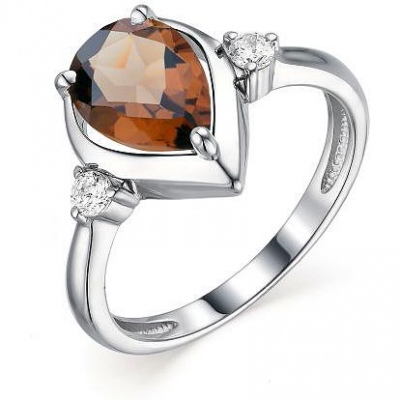 

Кольцо из серебра с фианитом р. 17 АЛЬКОР 01-1852_00РТ-00, 01-1852_00РТ-00