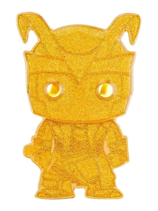 фото Значок funko pop! marvel pin loki (chase version glitter)