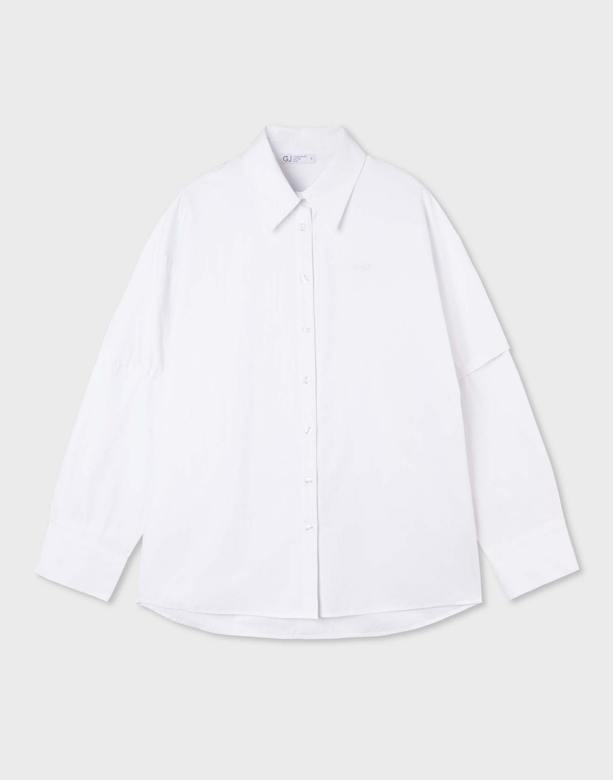 Рубашка женская Gloria Jeans GWT003635 белый XS/164