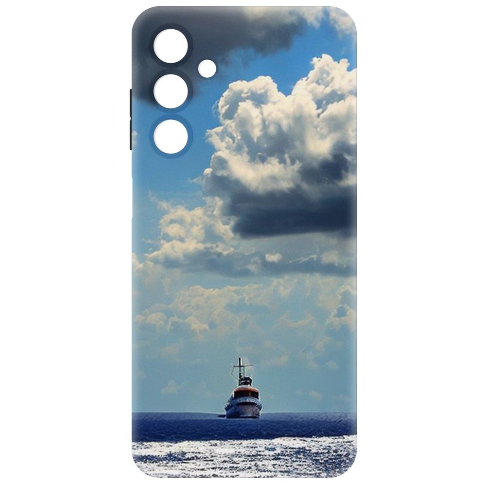 

Чехол-накладка Krutoff Soft Case Море для Samsung Galaxy A25 5G (A256) черный