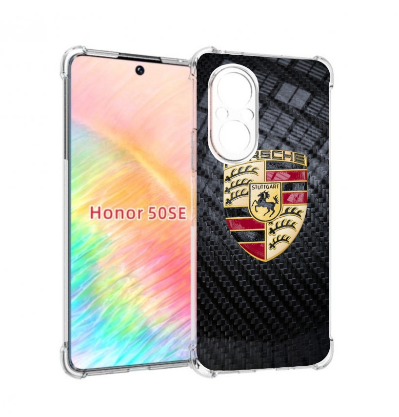 

Чехол бампер MyPads порше porsche 3 мужской для Honor 50 SE прот, Прозрачный, Tocco