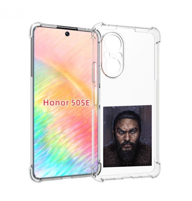 

Чехол бампер MyPads портрет-императора для Honor 50 SE противоуд, Прозрачный, Tocco