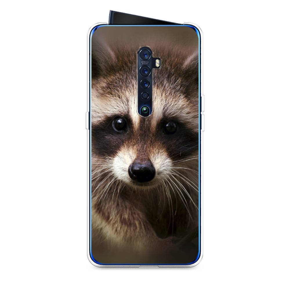 

Чехол Awog на Oppo Reno 2 "Енот", Разноцветный, 253550-1