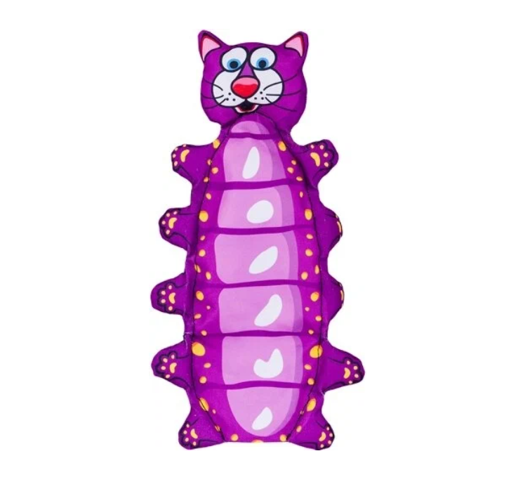 Игрушка для собак Антицарапки котогусеница под бутылку, 0,5 л