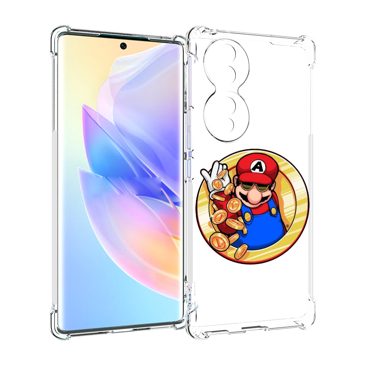 

Чехол MyPads богатый марио для Honor 70, Прозрачный, Tocco