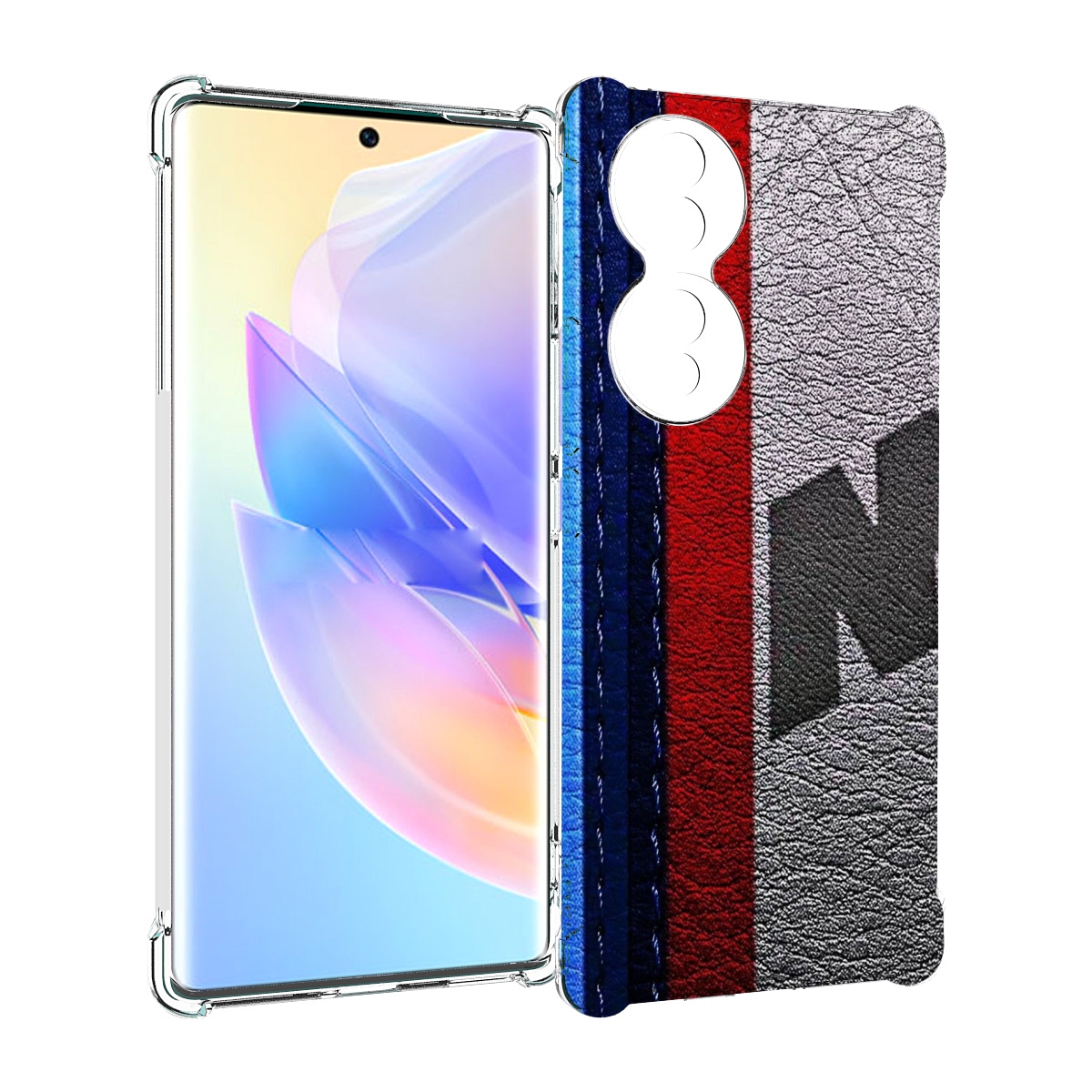 

Чехол MyPads бмв М мужской для Honor 70, Прозрачный, Tocco