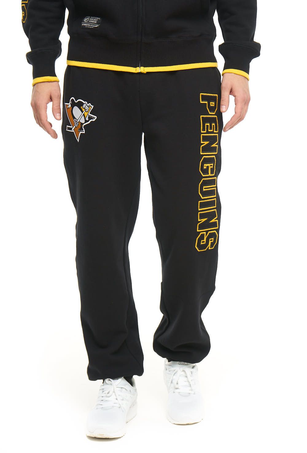 Спортивные брюки мужские Atributika&Club Питтсбург Пингвинз 45920 черные 3XL
