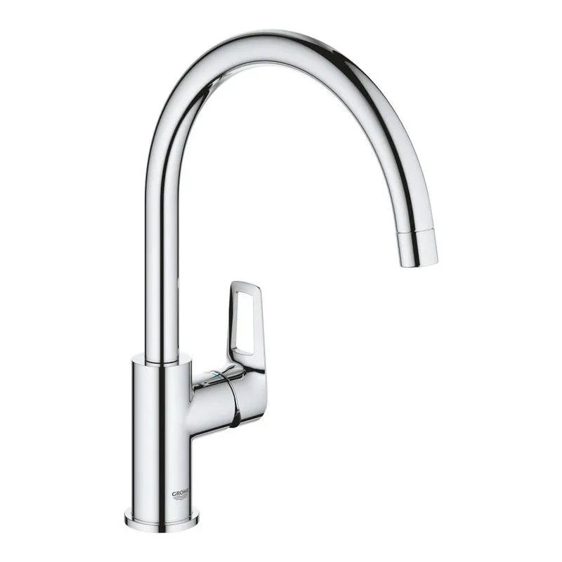 

Смеситель для кухни Grohe BauLoop, хром, 31368001, Серебристый