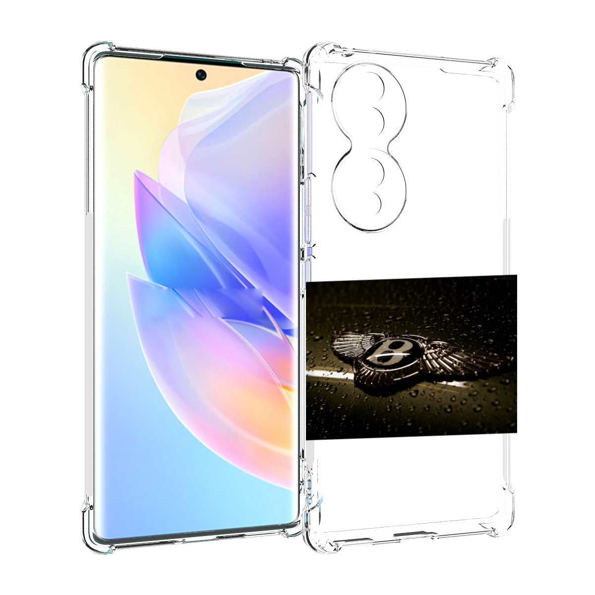 

Чехол MyPads bentley 2 мужской для Honor 70, Прозрачный, Tocco