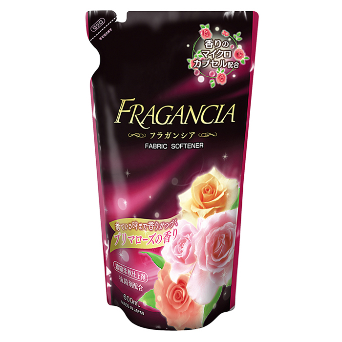 фото Rocket soap fragancia prima rose кондиционер для белья роза мягкая упаковка 600 мл