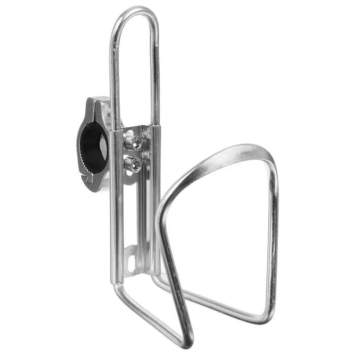 

Флягодержатель Dream Bike, алюминий, крепление на раму и руль, цвет серый, Серебристый