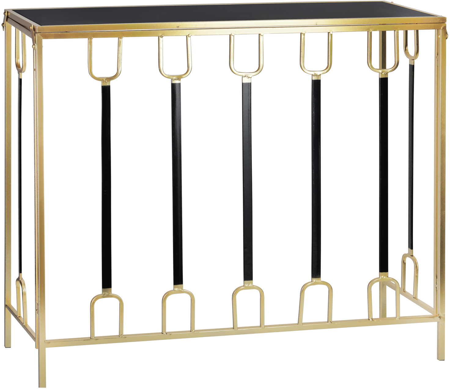 

Консоль со стеклянной столешницей 92х32х78см Glasar 54-246