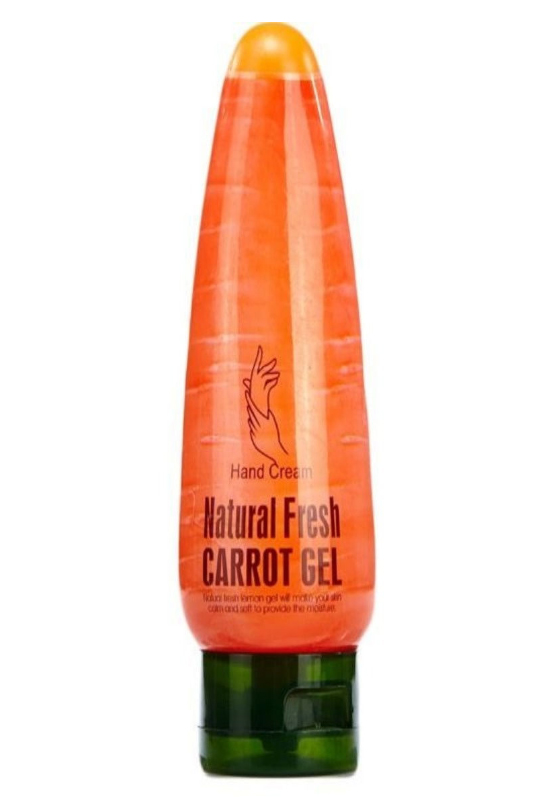 Крем для рук Wokali Natural Fresh Carrot Gel с натуральным гелем моркови