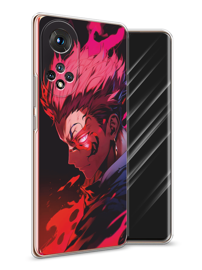 

Чехол Awog на Honor 50/Nova 9 "Взгляд Сукуны", Розовый;красный;черный, 6106150-1