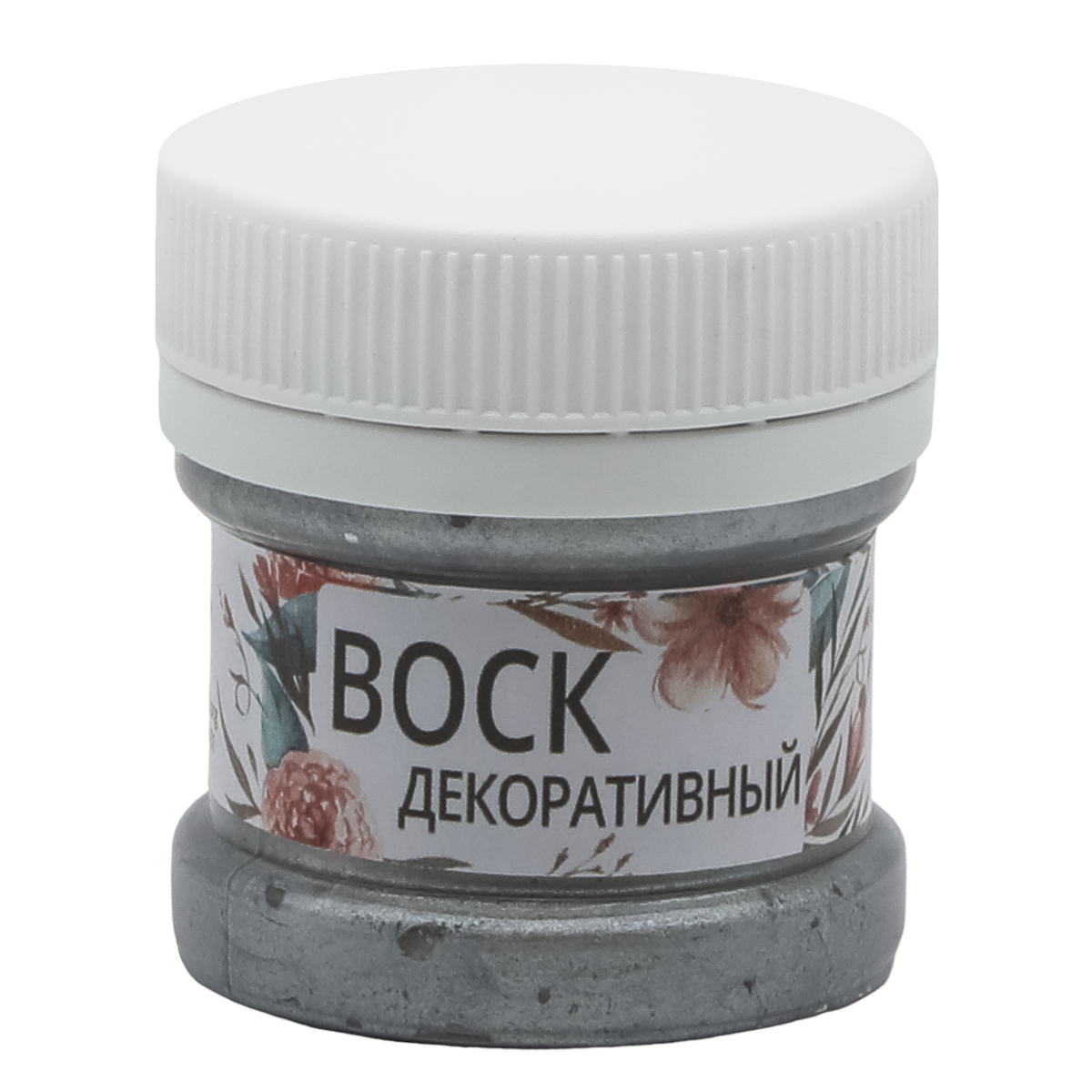 Воск патинирующий для декора WizzArt ArtWax 25 мл (серебро)