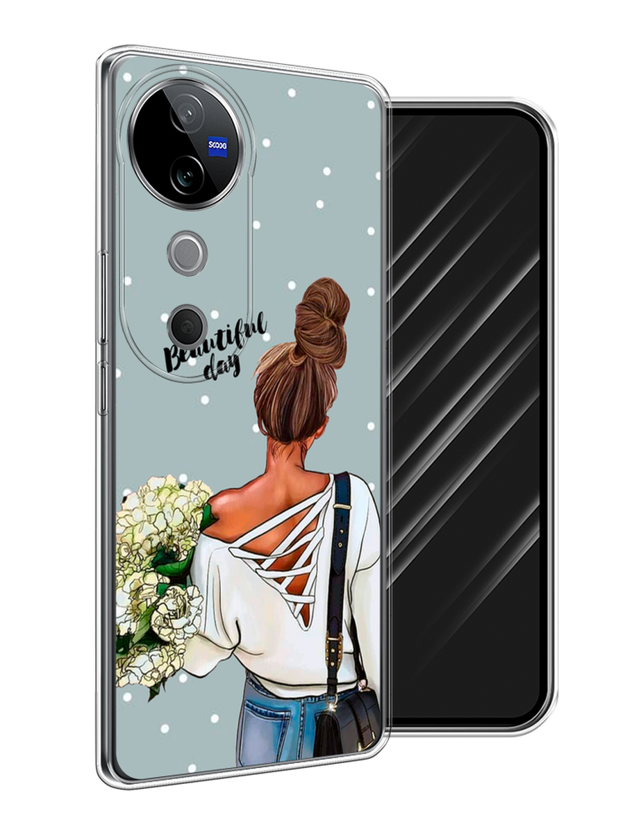 

Чехол Awog на Vivo V40 "Beautiful day", Голубой;коричневый;бежевый, 2611450-1