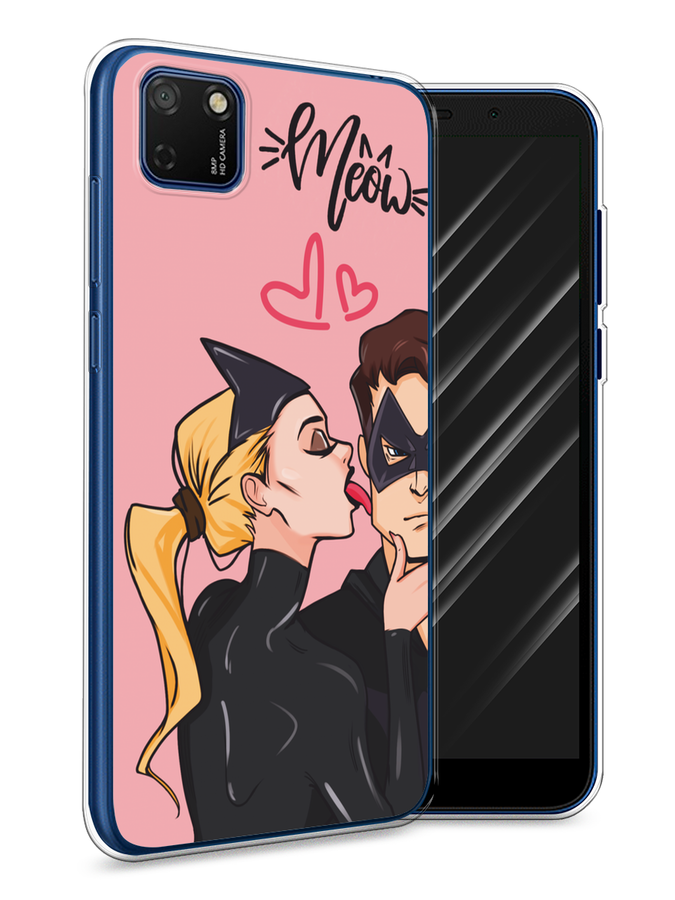 

Чехол Awog на Honor 9S, Huawei Y5p "Kiss of Cat Woman", Розовый;черный;бежевый, 6103750-1