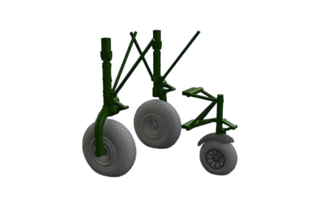 

632149 Eduard 1/32 Набор колес B-24 колёса (9-спицевое носовое колесо), 632149