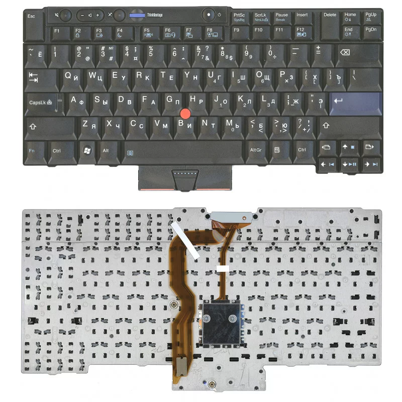 

Клавиатура для Lenovo/IBM ThinkPad X220 T400 T400S T410 T520 T410I T420 T410S Русская