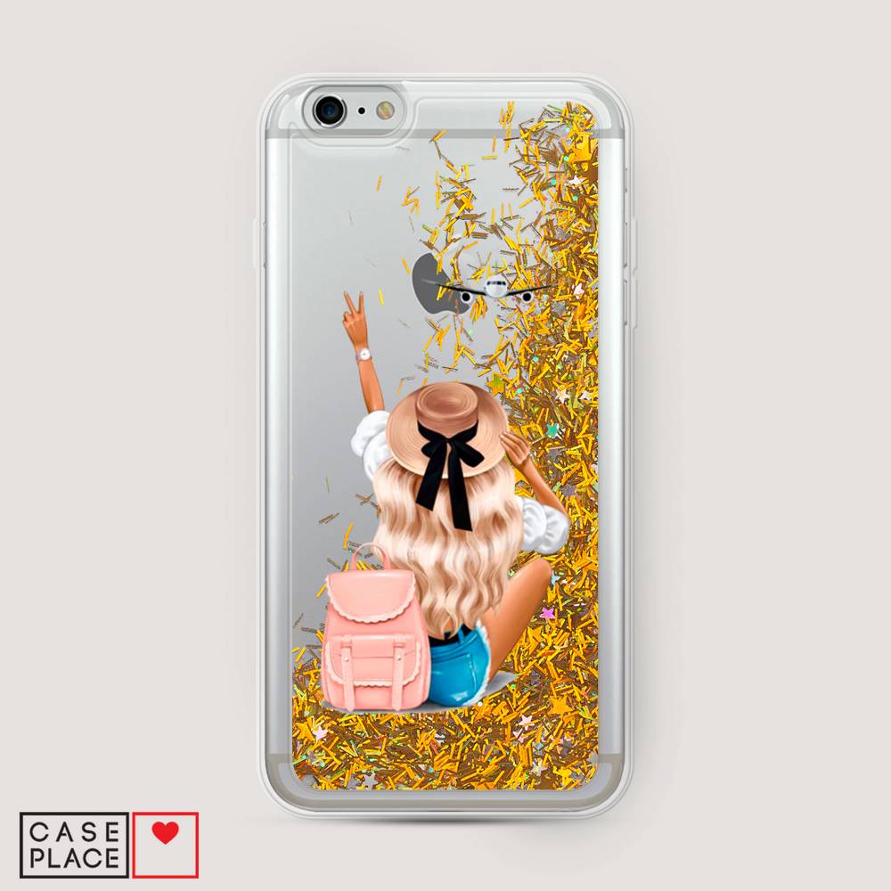 

Чехол Awog на Apple iPhone 6 Plus / Айфон 6 Plus "Автостопом самолетом", 10590-1