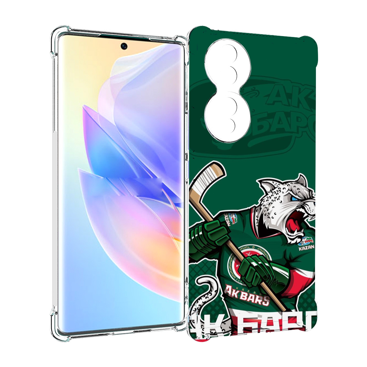 

Чехол MyPads ак барс казань для Honor 70, Прозрачный, Tocco