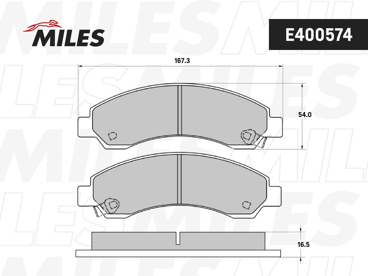 

Тормозные колодки дисковые передние Isuzu D-Max I 02-, Mitsubishi Lancer Evo X 08- ;