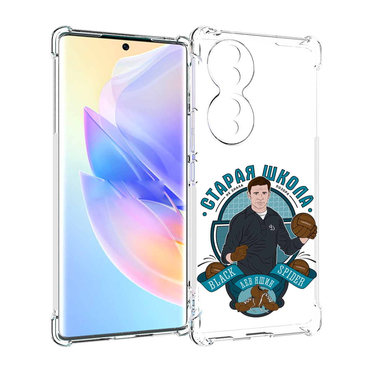 

Чехол MyPads Старая школа для Honor 70, Прозрачный, Tocco