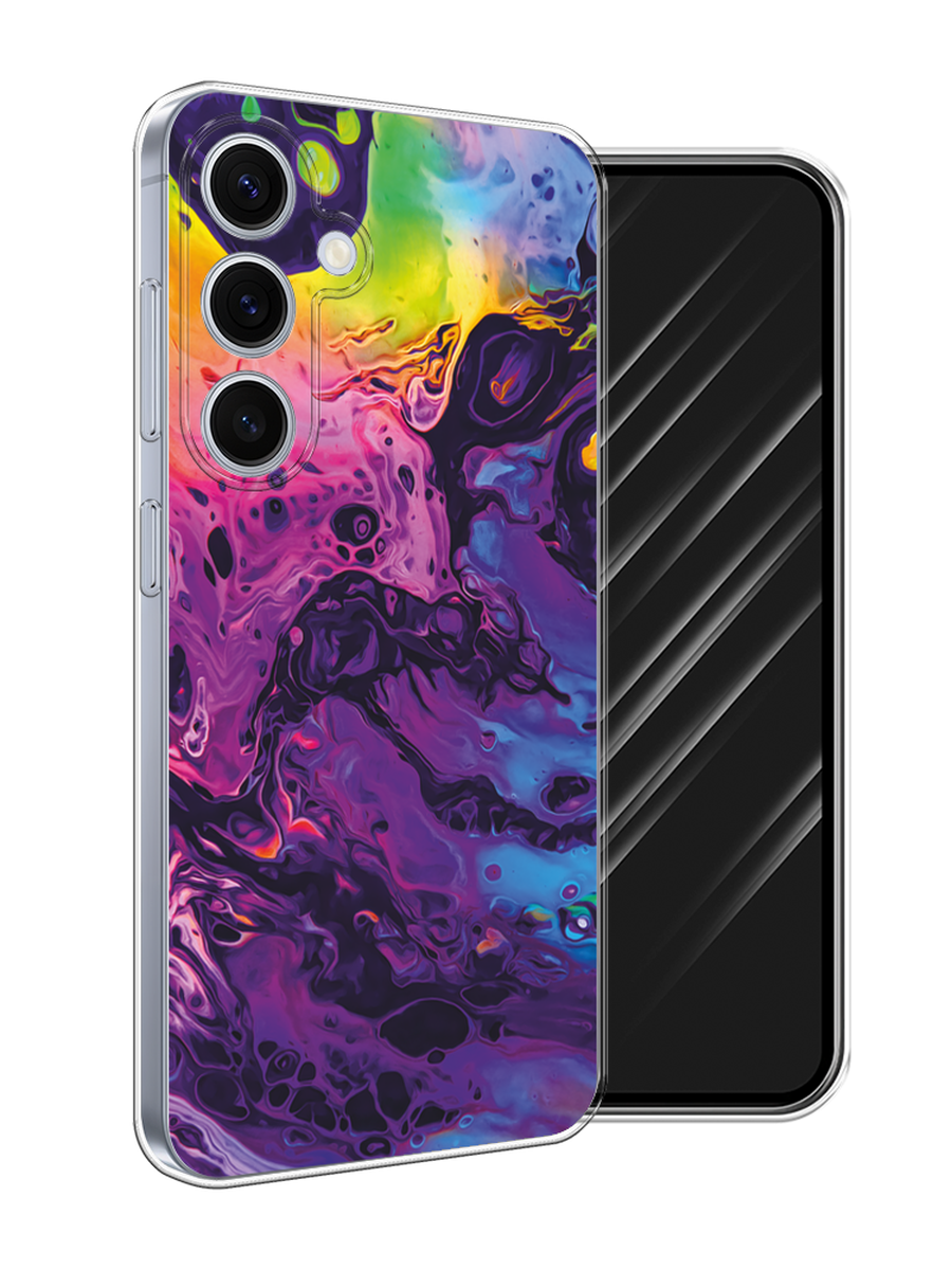

Чехол Awog на Samsung Galaxy S24 FE 5G "ACID fluid", Бордовый, 2109950-1
