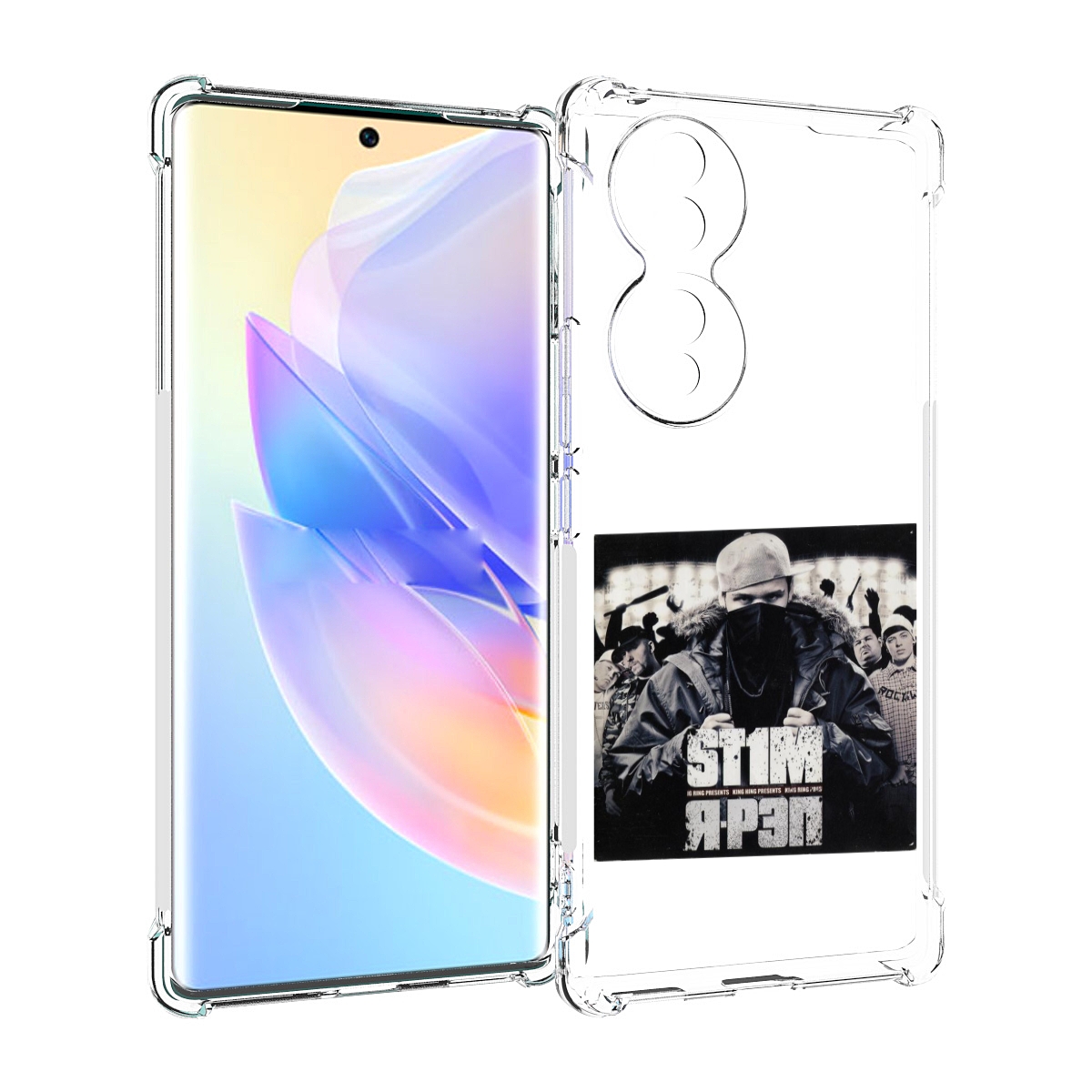 

Чехол MyPads Я - рэп ST1M для Honor 70, Прозрачный, Tocco