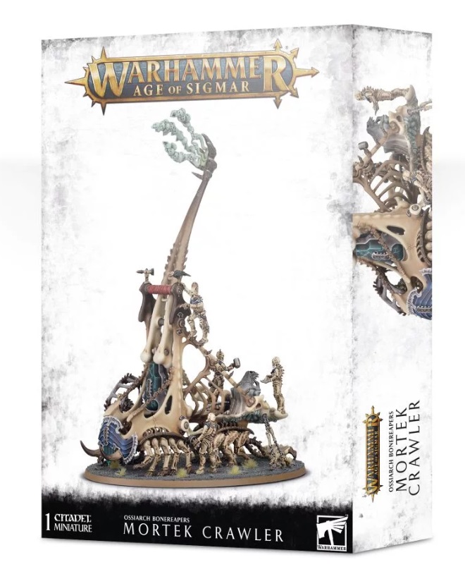 

Миниатюры Age of Sigmar: Ossiarch Bonereapers Mortek Crawler
