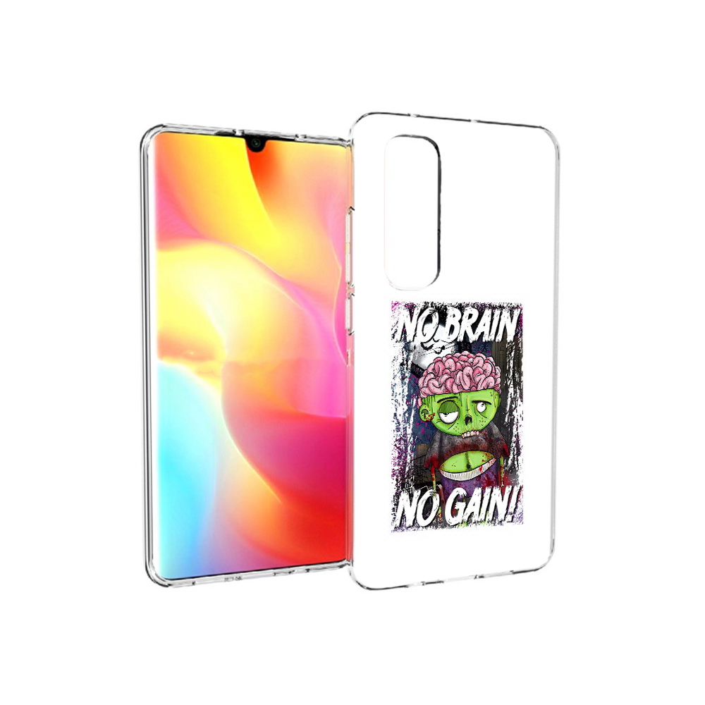

Чехол MyPads Tocco для Xiaomi Mi Note 10 Lite глупый зомби (PT149714.254.289), Прозрачный, Tocco