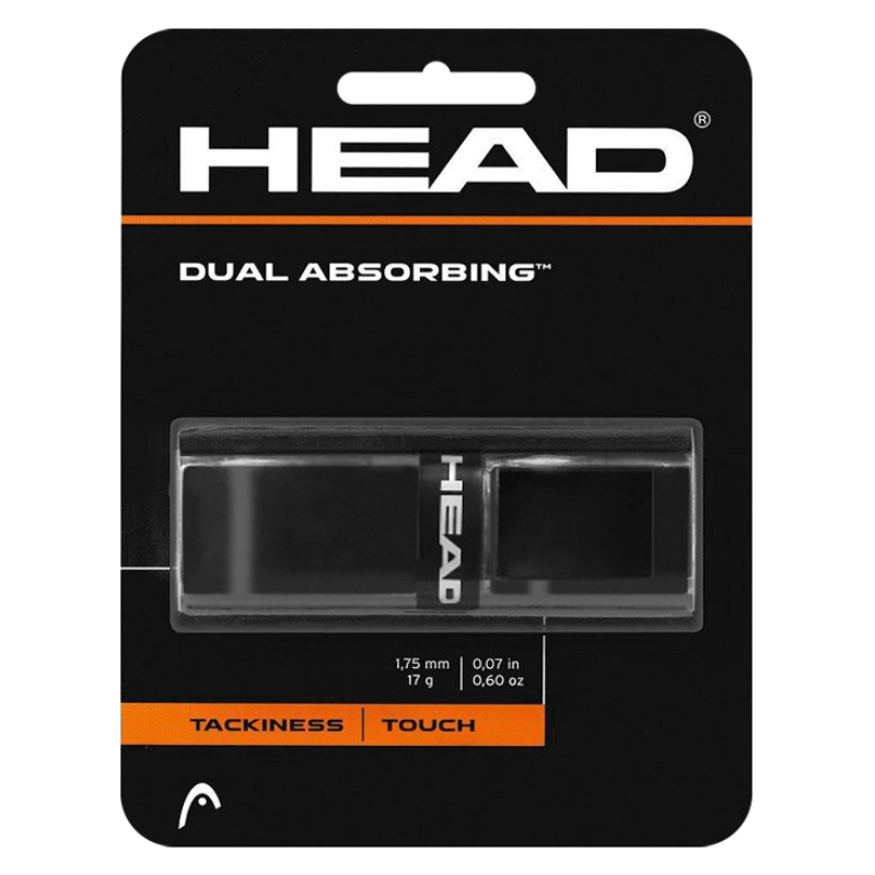

Обмотка для ручки ракетки HEAD Grip Dual Absorbing x1, Black, Grip Dual Absorbing x1